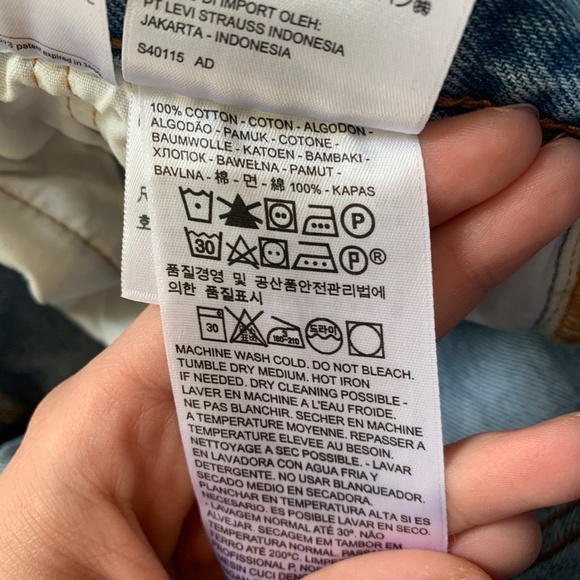 LEVI 501® ORIGINAL FIT WOMEN'S JEANS - Picture 8 of 9